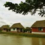 Man-made-Lake-at-Tajpur-Village-Hut