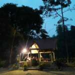 Night view at Riverside Cottage Mirik