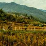 View from Bara Pathing Eco Hut