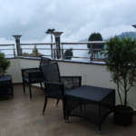 Darjeeling Hotel Near Railway Station open terrace