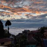 View from Darjeeling Hotel Near Railway Station